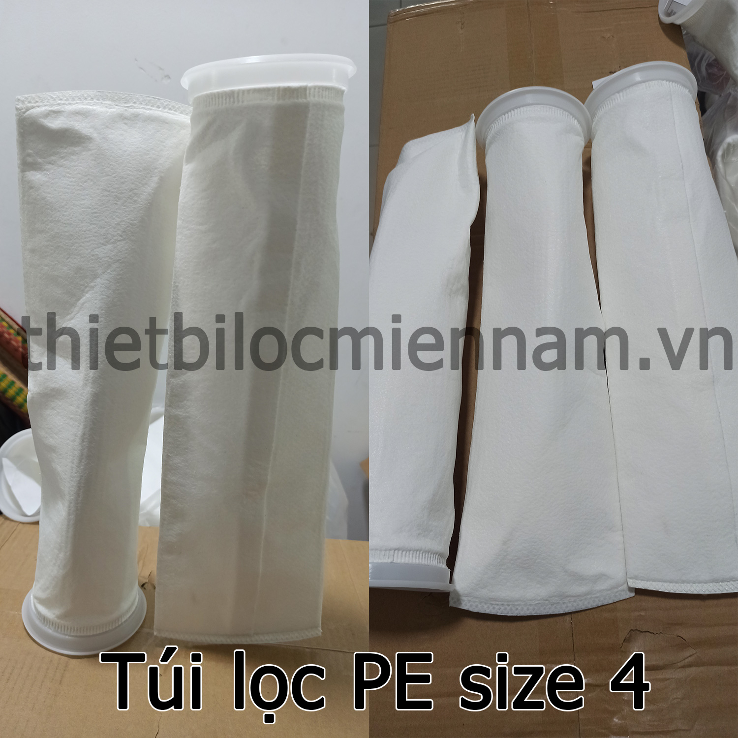 Túi lọc PE (Polyester) size 4